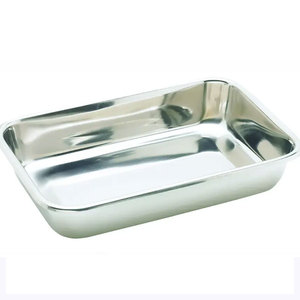 Bandeja Quirúrgica Médica de Acero Inoxidable para Instrumentos Dentales, Caja de Esterilización Manual con Asa y Orificio, Kit de Cirugía Endo Tech ISO13485 - Product Image 2