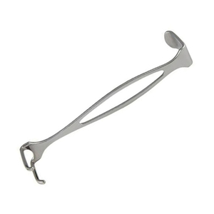 Écarteur Czerny à double extrémité, lame solide de 23mm de large x 40mm de profondeur et lame à 2 dents, longueur totale 180mm écarteur chirurgical - Product Image 5