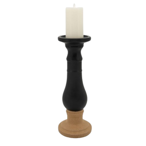Candelabro de mesa de madera para el hogar para Navidad, fiestas de Pascua, decoración para sala de estar, tarros de velas de madera con estilo, Idea de regalo - Product Image 4