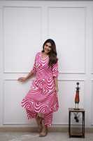 Conjunto completo de Kurti Readymade para mujer, traje étnico tradicional con pantalón y Dupatta, precio bajo, colección al por mayor de India