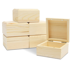 Boîte à bijoux en bois, couleur naturelle, qualité supérieure, organisateur artisanal, boîte à bijoux en bois, prix le plus bas - Product Image 4