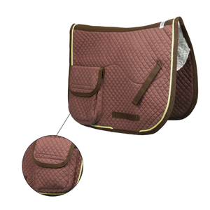 แผ่นรองอานม้าผ้าซาตินแบบสั่งทำพิเศษ CLOVELIS IMPEX พร้อมช่องใส่ของ ผลิตโดยผู้ผลิตแผ่นรองอานม้าคุณภาพสูงสำหรับแบรนด์ต่างๆ - Product Image 2