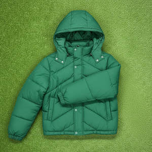 Vestes matelassées respirantes pour femmes au prix d'usine, nouvelle arrivée, manches longues, vêtements d'extérieur matelassés, veste à bulles avec capuche amovible - Product Image 6