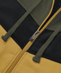 Wholesale Fleece Men's <b>Hoodie</b> 2026 Street Style Hip Hop Winter Season Fresh Arrival OEM <b>Sherpa</b> Fleece lining Men's <b>Hoodie</b> - Product Image 4