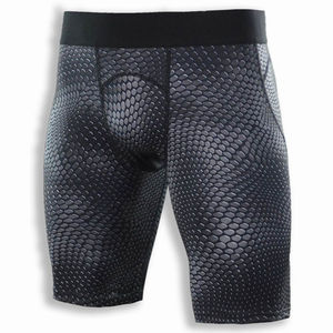 Shorts de Compresión Deportivos para Hombre, Estilo Urbano Pakistaní, Diseño Sólido, para Gimnasio y Running - Product Image 3
