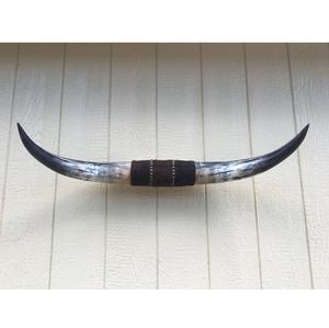 Décoration murale rustique en corne de bœuf naturelle, faite à la main, écologique, taille personnalisée - Product Image 3