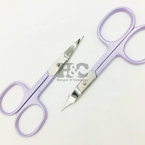 Tijera para cutículas de punta de flecha de alta calidad, tijera de punta afilada sostenible de acero inoxidable, uso de bordado de cejas, oferta de logotipo - Product Image 3