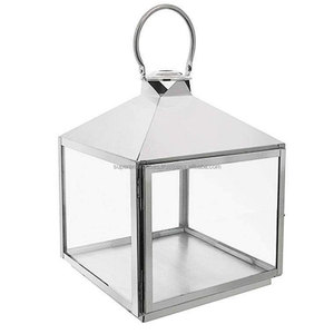 Stylish Shiny Design Candle Design <b>Lanterns</b> With Plated Finishing Decor Indoor Design T-<b>light</b> <b>Lanterns</b> Best for Home Decor - Product Image 4