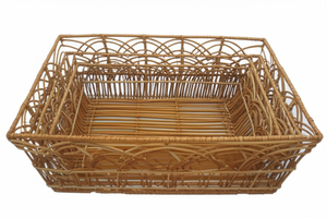 Panier de rangement en rotin - Product Image 4