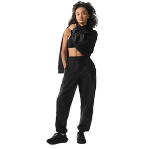 Pantalons de survêtement pour hommes en patchwork bicolore, molleton de qualité supérieure, joggings tendance, vêtements de rue décontractés pour tous les jours et le sport - Product Image 5