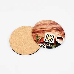 Blank Sublimation Coasters MDF Cork <b>Back</b> Bohemian Design Handmade Customized Size Non-Slip <b>Heat</b> Resistant Mats REHMAN CRAFT - Product Image 3