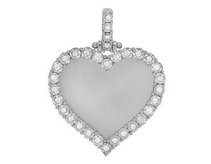 Iced Out VVS Moissanite Diamant Hip Hop Bijoux En Argent S925 Sterling Personnalisé Photo Photo Mémoire Pendentif pour Idée Cadeau - Product Image 3