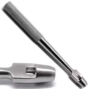 Forceps chirurgicaux dentaires à angle de 90 degrés de 8 mm, forceps à poinçon manuel en acier inoxydable, pince à clip, instrument dentaire à succès - Product Image 2