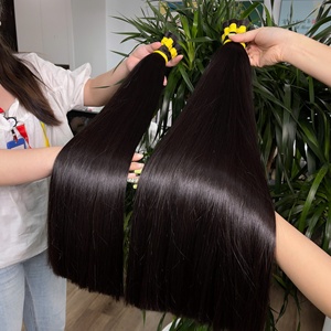 Extensiones de cabello a granel de cabello crudo más alto de calidad de lujo cabello vietnamita al por mayor 12A Super doble dibujado listo para enviar - Product Image 3