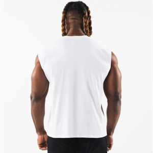 2024 High Quality Unisex Cotton Sleeveless Gym Shirt Men Workout Tank Top Gym <b>Stringer</b> For Men - Product Image 3