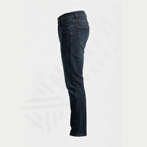 Jeans en denim pour hommes, nouvelle collection, élégants et tendance, qualité supérieure, tissu doux et uni, lavés, automne-printemps, vente en gros, OEM - Product Image 3