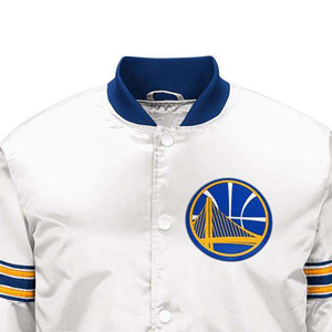 Best Selling Custom High Quality Satin <b>Baseball</b> Varsity <b>Jacket</b> Solid Color Waterproof Thick Winter Fashion <b>for</b> <b>Men</b> - Product Image 3