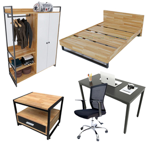 5-Piece Wooden Bedroom Furniture Set - Product Image 1