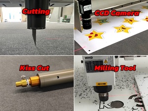 Direkt vom Hersteller: Digitaler Schneideplotter ohne Stanzform mit oszillierendem Messer für die Produktion von Werbematerialien - Product Image 2