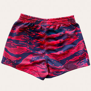 Vente en gros de design de haute qualité 100% polyester broderie personnalisée logo décontracté haute rue imperméable respirant taille élastique Rugby - Product Image 2