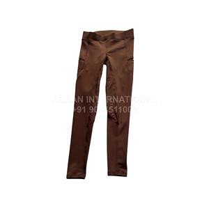 Pantalones de montar a caballo para mujer, ajustados, ligeros, transpirables, duraderos, de algodón, elásticos, con cierre de gancho - Product Image 4