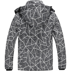 Chaqueta gruesa de abrigo a prueba de viento para mujer, chaqueta gruesa con capucha de talla grande, impermeable, para invierno - Product Image 2