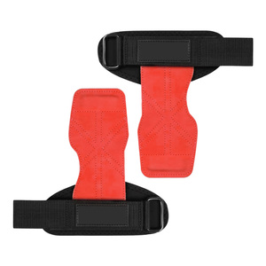 Bandes de poignet rembourrées en néoprène personnalisables unisexes pour l'haltérophilie, poignées en cuir, accessoires de sécurité pour la musculation, poignées de main - Product Image 5