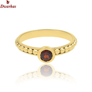 New Trendy 925 Sterling Silver Green Onyx Gemstone Finger Ring Gold Plated Classic Style for Parties Ready to Ship - Product Image 6