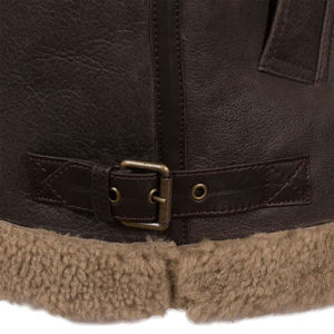 Manteau de motard décontracté en cuir PU véritable avec décoration à glissière pour hommes pour le printemps, l'automne, l'hiver et la veste de moto - Product Image 5