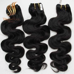 Cheveux humains Remy Body Wave en gros, qualité supérieure 10A, vietnamiens, sans produits chimiques, double trame machine, closure 4x4, 13x4, 13x6, perruques toutes tailles - Product Image 4