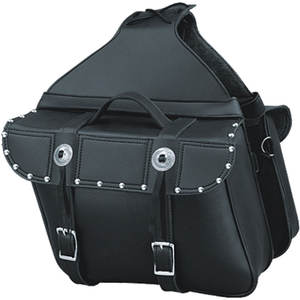 HMB-4191B PU cuir moto sacs de selle ensemble voyage bagages sac étanche personnalisé couleur et taille usine directe - Product Image 5