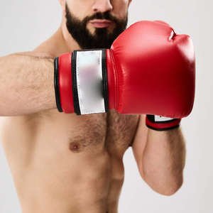 Guantes de Boxeo Ecológicos de Alta Calidad de 10oz 12oz 14oz, Cuero PU, Guantes de Entrenamiento, Tamaños Personalizables, Ganadores - Product Image 3