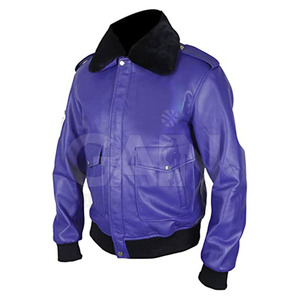 Diseñe su propio logotipo Chaqueta de cuero Precio al por mayor Chaqueta de cuero Venta caliente Chaqueta de cuero de invierno - Product Image 1