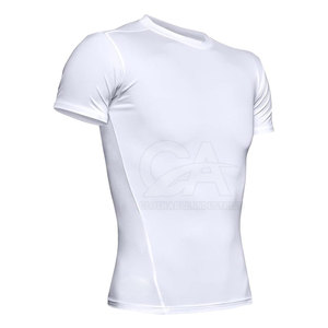 Nylon Polyester Made <b>Men</b> Compression T-shirts Private Label Customized <b>Men</b> Compression T-shirts - Product Image 5