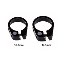 Collier de fixation de tige de selle en alliage d'aluminium pour accessoires de vélo Fixation de tige de selle de vélo de montagne