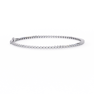 Bracelet en or 18 carats avec diamants de laboratoire - Élégant et éblouissant - Product Image 6