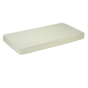 Sábana de Bebé 100% Algodón POPELIN, Color Beige Sólido, Ajustable para Cuna Grande (70x140) - Técnica de Tejido - Product Image 1
