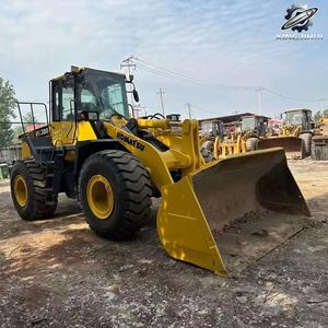 Used Komatsu380 Wheel <b>Loader</b> 17ton 3.3m³Bucket Original Japan 95%new Construction <b>Low</b> Hours CE Certified Second-hand FrontLoader - Product Image 6