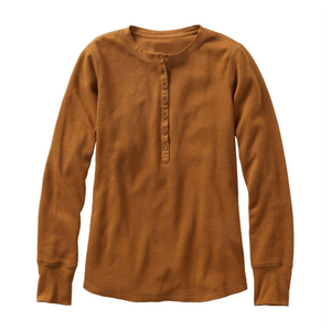 T-shirt respirant en tricot gaufré pour femmes en mélange de coton doux coupe décontractée décontracté col rond haut léger pour tous les jours confortable - Product Image 4