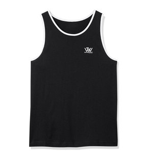 Wholesale Price Solid Color Men's Casual <b>Knitted</b> <b>Tank</b> <b>Top</b> 100% Cotton Breathable Customized OEM Service Sports Wear - Product Image 1