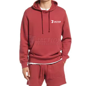 Sudaderas con capucha de tamaño personalizado de alta calidad para adultos, sudaderas básicas con logotipo personalizado para hombres, sudaderas con capucha para hombres, ropa informal para hombres - Product Image 4