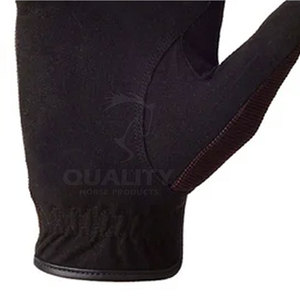 Equestrian Riding Gloves with Elastic <b>Cuff</b> Comfortable Fit Horse Riding Gloves for Daily Use and Events - Product Image 5