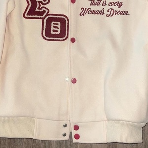 Qualité supérieure Vente en gros Hommes Coupe-Vent Veste Couleur Personnalisée High Street Style Anti-UV Broderie Polaire Bouton Pression - Product Image 4