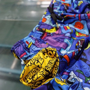 กางเกงขาสั้นตาข่ายระบายอากาศสำหรับออกกำลังกายของผู้ชายแถบสะท้อนแสงสำหรับเล่นบาสเก็ตบอลวิ่งสไตล์ลำลอง100% โพลีเอสเตอร์ - Product Image 5