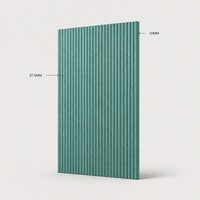 Panneau acoustique Kuswave en moulage 3D |   Feutre acoustique thermoformé en fibre de polyester 2400x1200mm, panneau PET 3D intégré