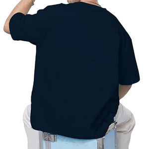 Camiseta extragrande de hombre de nuevo estilo con logotipo imprimible personalizado hecha de tela de algodón y poliéster - Product Image 5