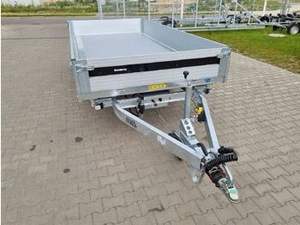 Remolque basculante de granja roja de alta calidad con componentes de eje de engranaje de capacidad de 10 toneladas para uso agrícola - Product Image 3