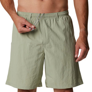 Pantalones Cortos Casuales de Verano para Hombre con Logotipo Personalizado, 100% Algodón, Cintura Elástica, Ecológicos, de Secado Rápido, Tinte Liso, Diseño Sólido - Product Image 4