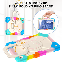 Funda Protectora de Silicona Resistente para Tablet, a Prueba de Golpes, con Correa de Mano y Soporte, para Samsung Galaxy Tab A11 Plus A9 Plus de 11 Pulgadas