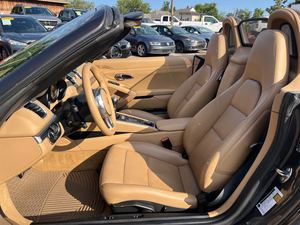 2015 para Porsche Boxster Base 2.7L Flat-6 RWD Roadster Premium alemán Convertible caja de cambios automática asientos de cuero trasero izquierdo - Product Image 5